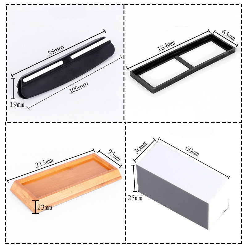 Double-Sided Whetstone Knife Sharpening Set, 3000/8000 Grit