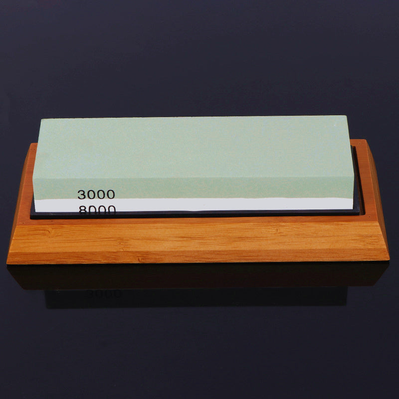 Double-Sided Whetstone Knife Sharpening Set, 3000/8000 Grit