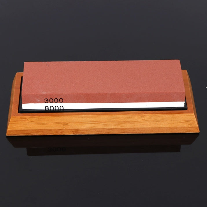 Double-Sided Whetstone Knife Sharpening Set, 3000/8000 Grit