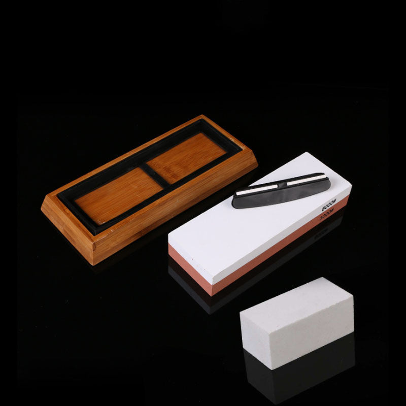 Double-Sided Whetstone Knife Sharpening Set, 3000/8000 Grit