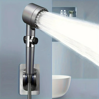 3-Mode Massage Shower Head with Filter and Pause Button